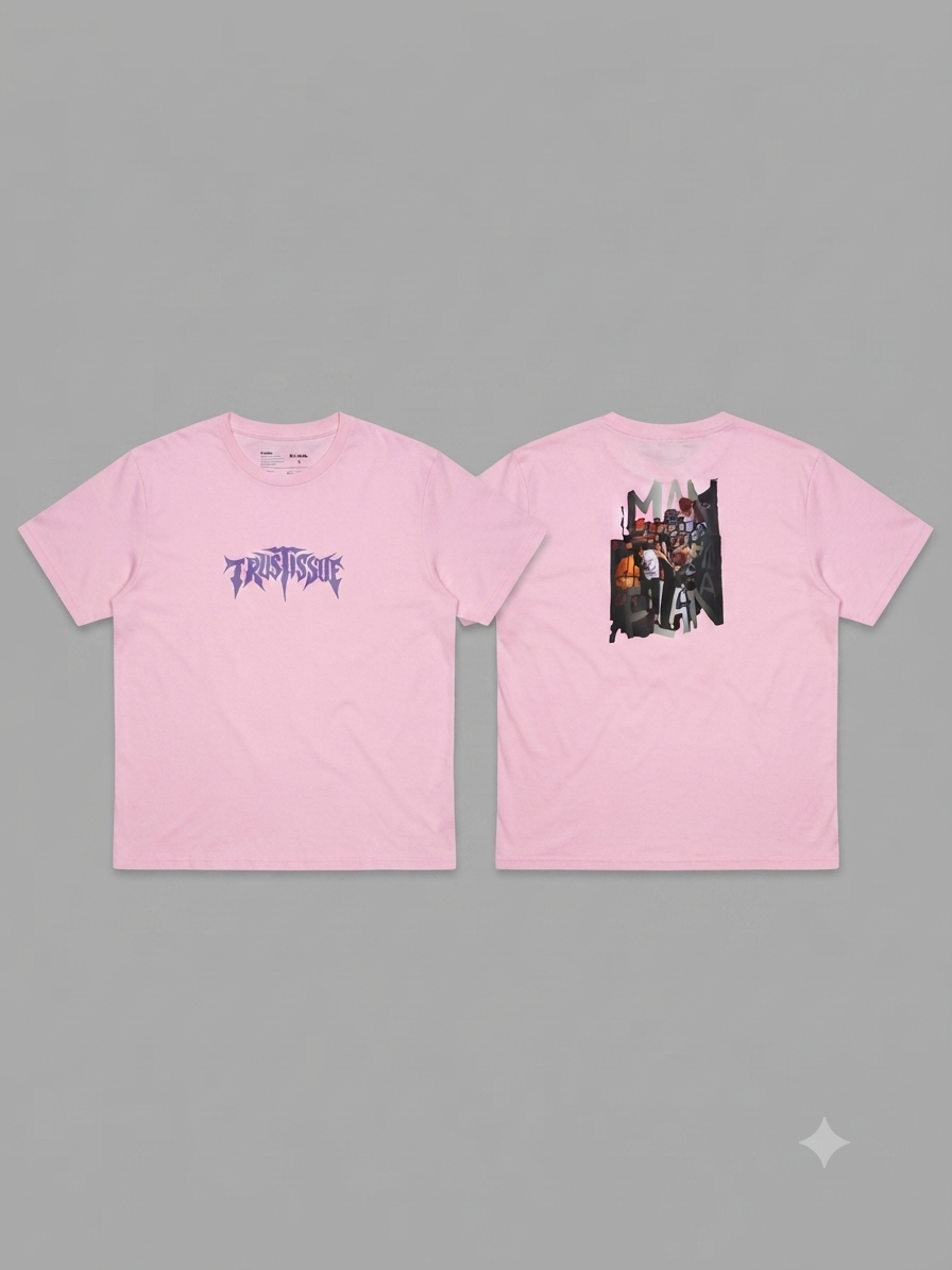 Man With a Plan Embroidered Graphic T-Shirt