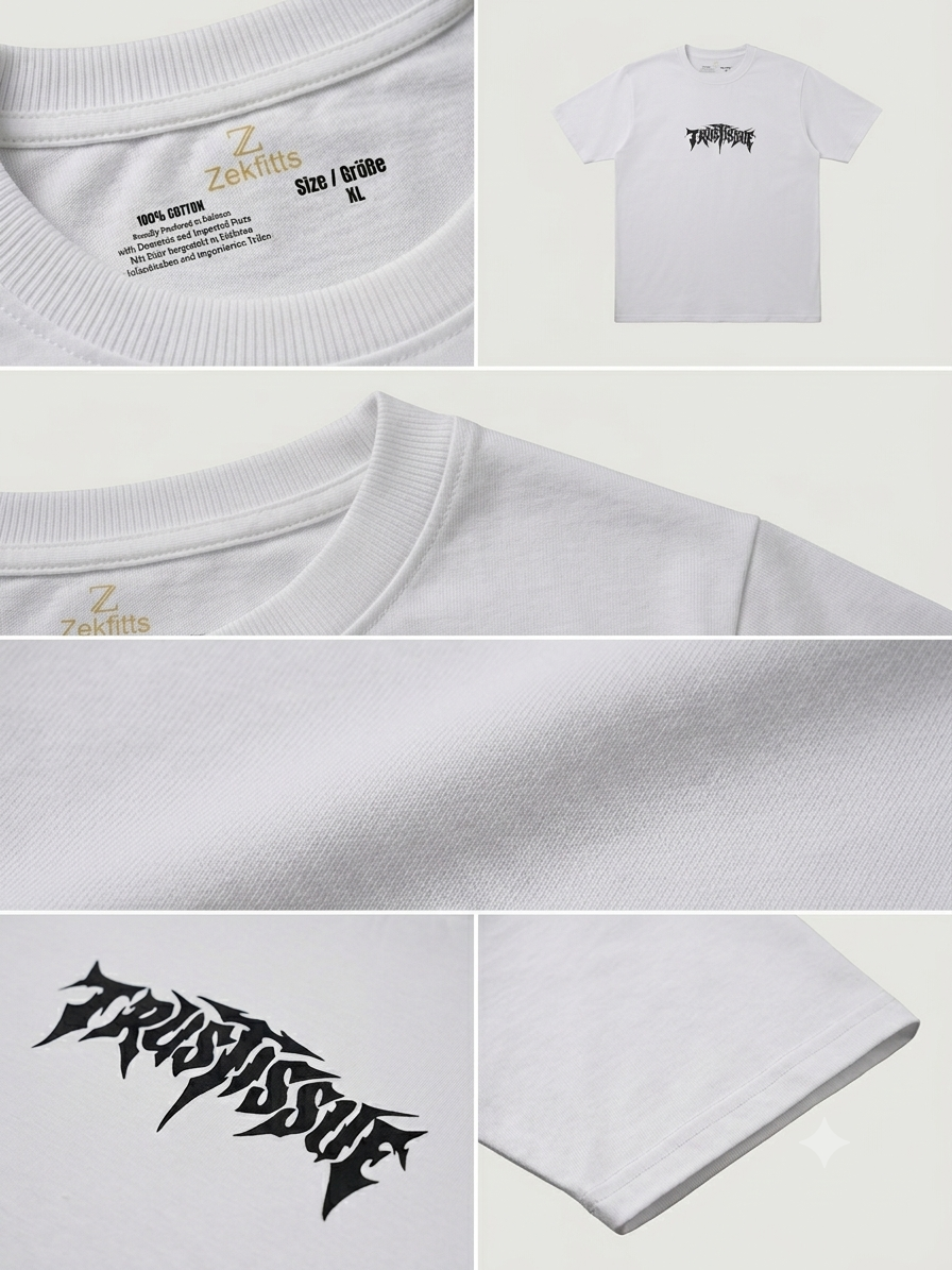 Trustissue Slogan Printed T-Shirt